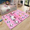 Hello Kitty kawaii Cartoon Anime Carpet for Living Room Bedroom Rug Kitchen Door Kids Un-slip Floor Mat Alfombra Birthday gift