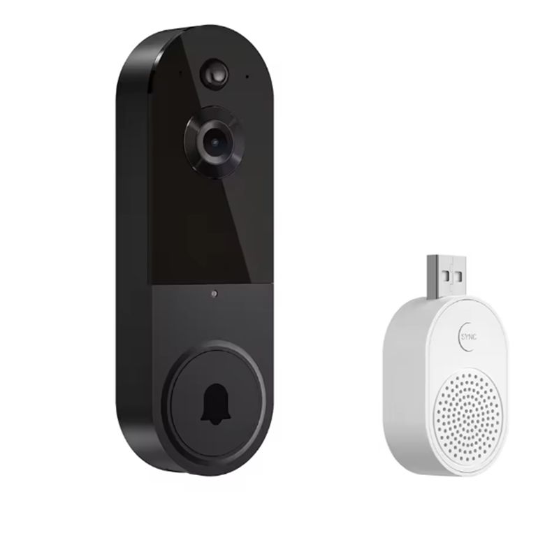 

CYCLI-Outdoor Wireless Doorbells Security Camera Digital Door Peepholes Wifi Video Intercom Ring Door Bell