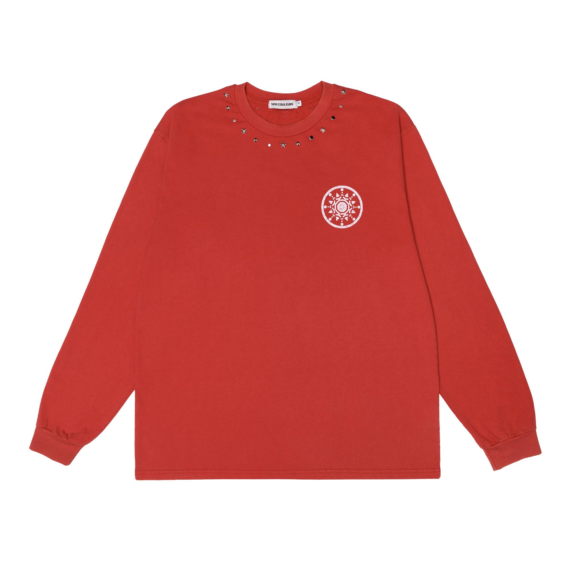 Nocoolers Ethnic Long Sleeve Red 1