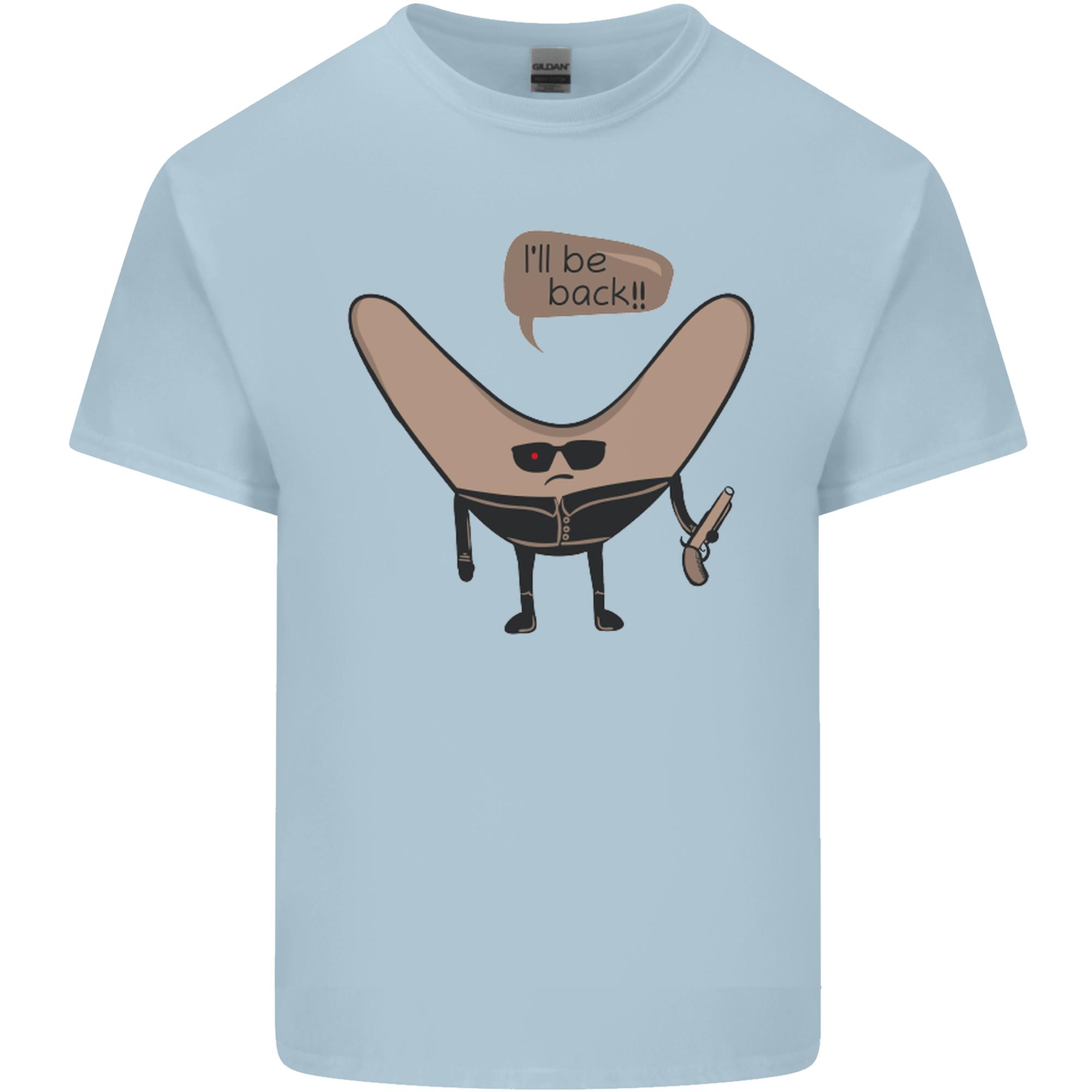 Boomerang Ill Be Back Funny Movie Parody Unisexs Light Cotton TShirt S