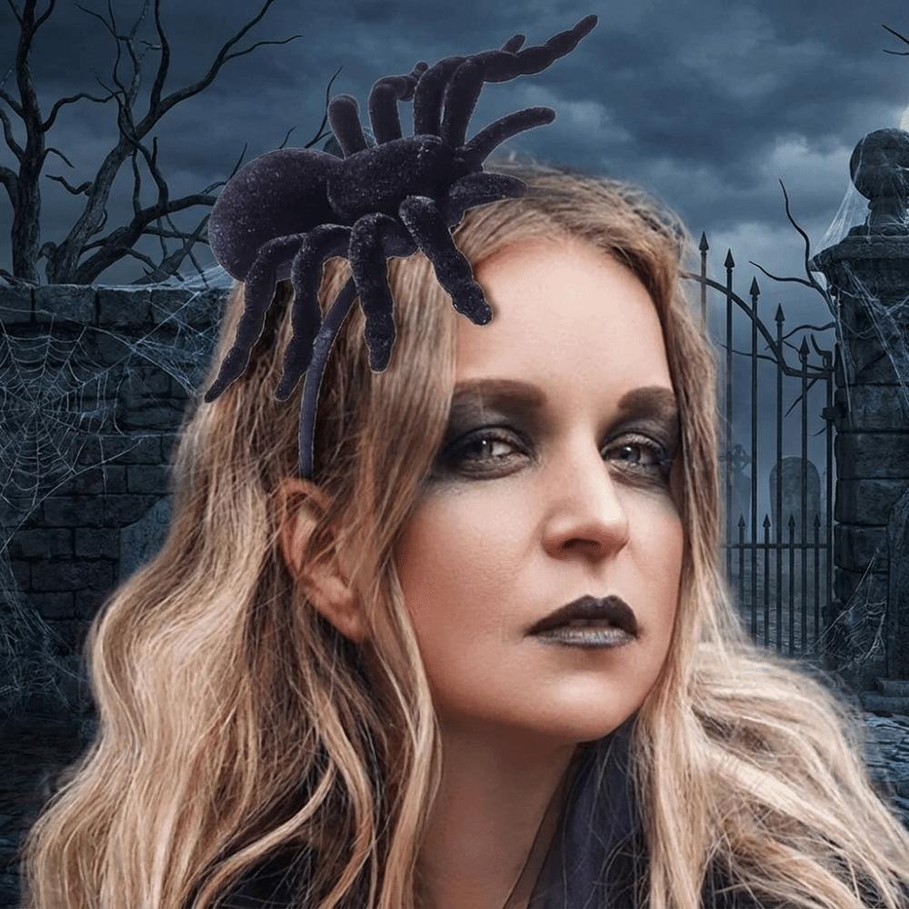 Cartoon Spider Headband Animal Halloween Hairbands Creative Women Hair Hoop  Girl