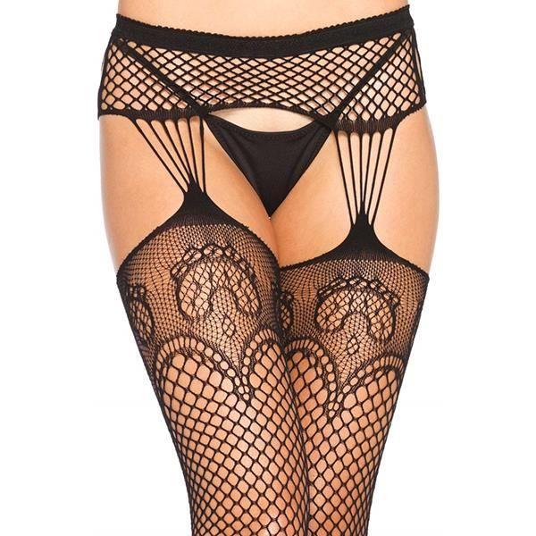 Collant ouvert resille leg avenue