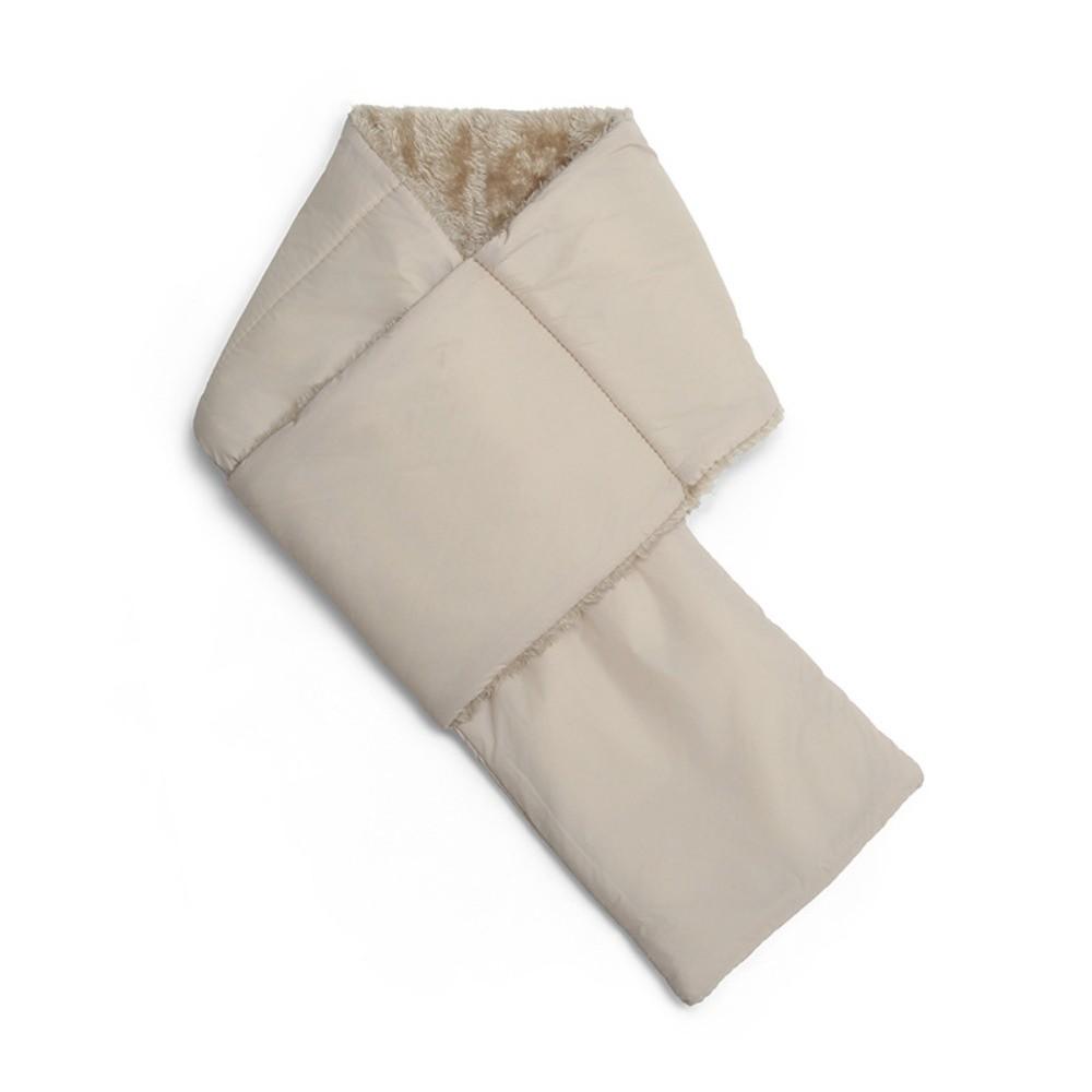 Down Cotton Winter Scarf Neck Protection Warmer Neck Scarf New Plush Scarves  Men Women