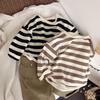 Loose Boy Girl Clothes 6M-3Y Baby Long Sleeve Soft Korean Style Kids Shirt  Toddler