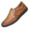 Neuer alter Männerkopf, Herren-Freizeitschuhe, Business-Weichlederschuhe, Overalls, Khaki 6613
