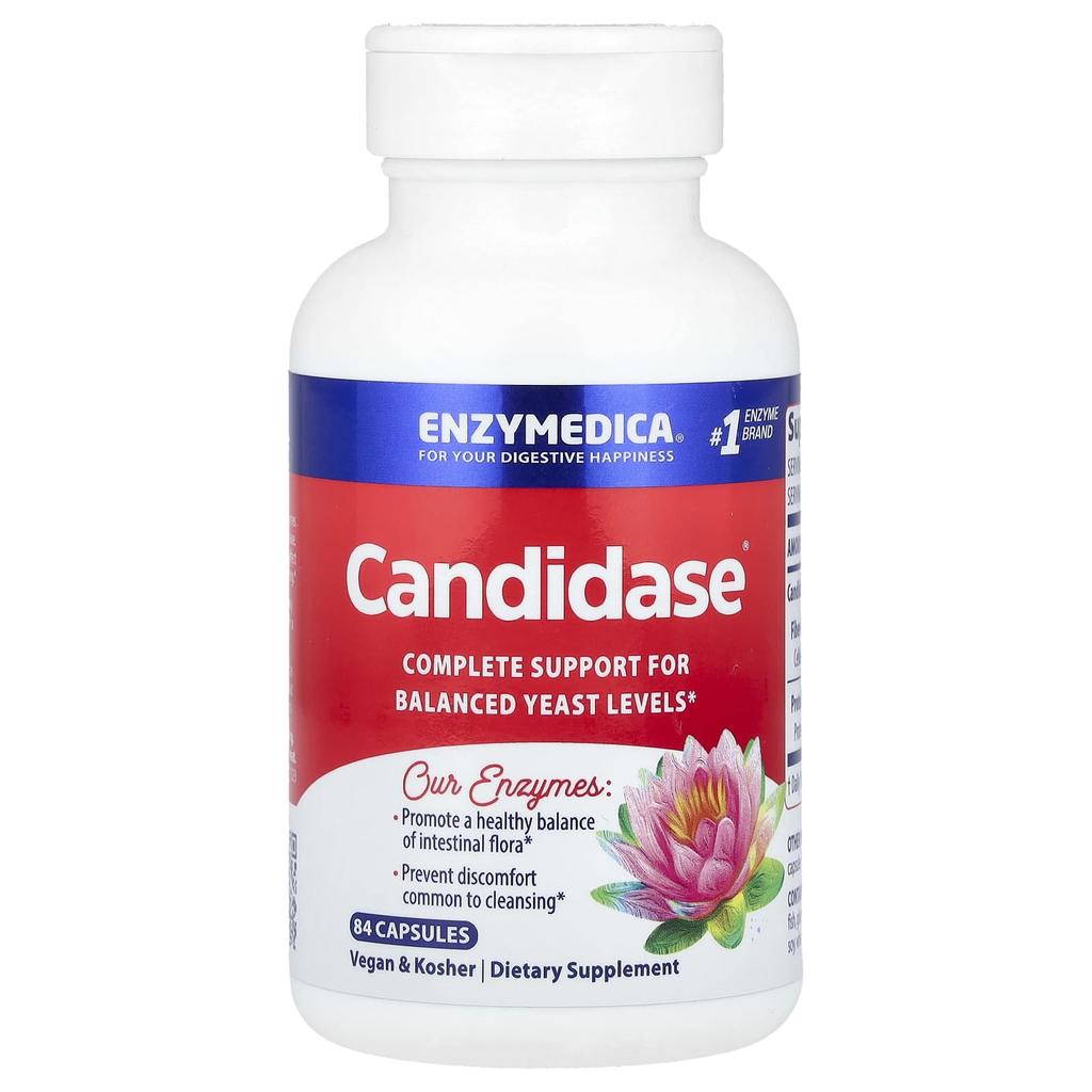 Enzymedica Candidase, 84 kapsułki