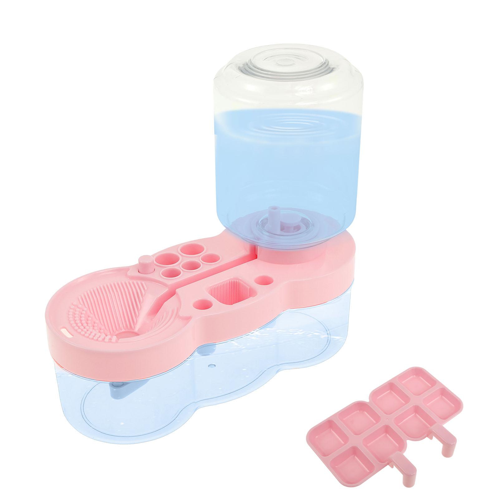 

Автоматическая машинка для мытья кистей с циркуляцией воды, инструмент для очистки кистей с поддоном для краски, художественные принадлежности, ведро для мытья, детский подарок розовый