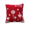 Red Throw Pillowcover INS Style Cushion Cover Soft Christmas Plush Pillowcase  Sofa/Bed