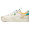 New Slip Resistant Water Resistant Low Top Skateboard Shoes White Gray 912228066-1