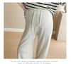 2026 Summer Ice Silk Knit Maternity Sportswear: Casual Loose Plus Size Two-Piece Set