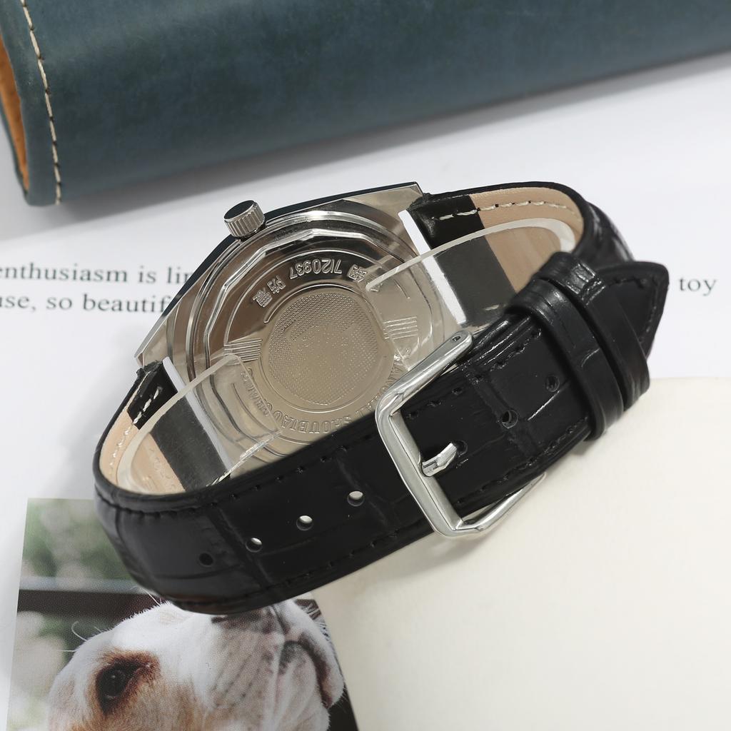 Shanghai 36MM Hand-Wind Mechanical Watch 7120 Waterproof china Watch for Men