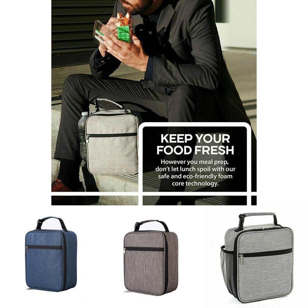 Stylish Insulated Lunch Bag For Adults And Kids With Thermal Protection And Spacious Storage