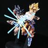 New Dragon Ball Goku Bardock Father Son Kamehameha Repainted Figure Collectible Statue Desktop Decoration For Anime Fans Collectors