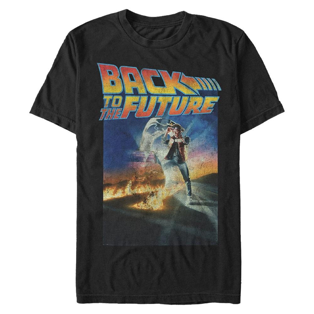 Back To The Future Movie Poster T Shirt