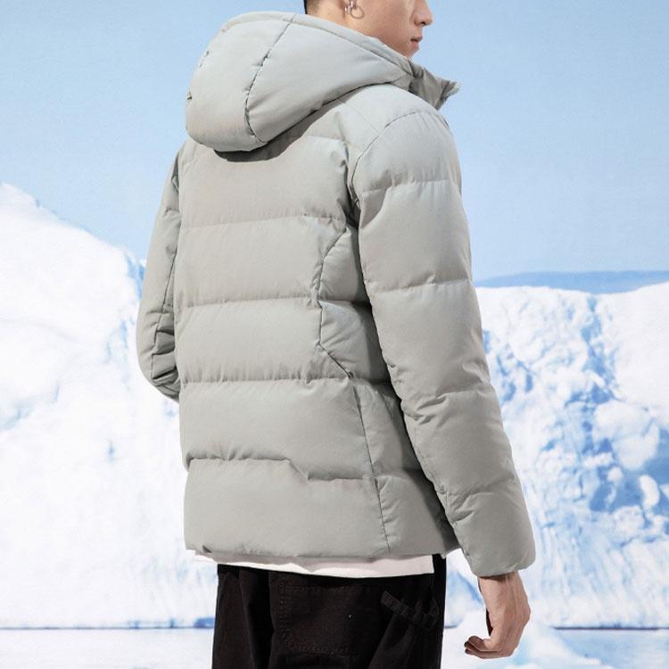 Anta Variety Training Collection Down Jacket Men's Pea Gray Green 152147908-1