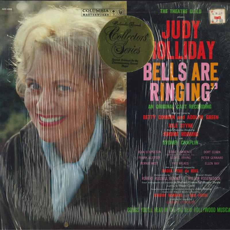 

LP Record JUDY HOLLIDAY - Bells Are Ringing AOS2006 CBS US Soundtracks & Musicals Used