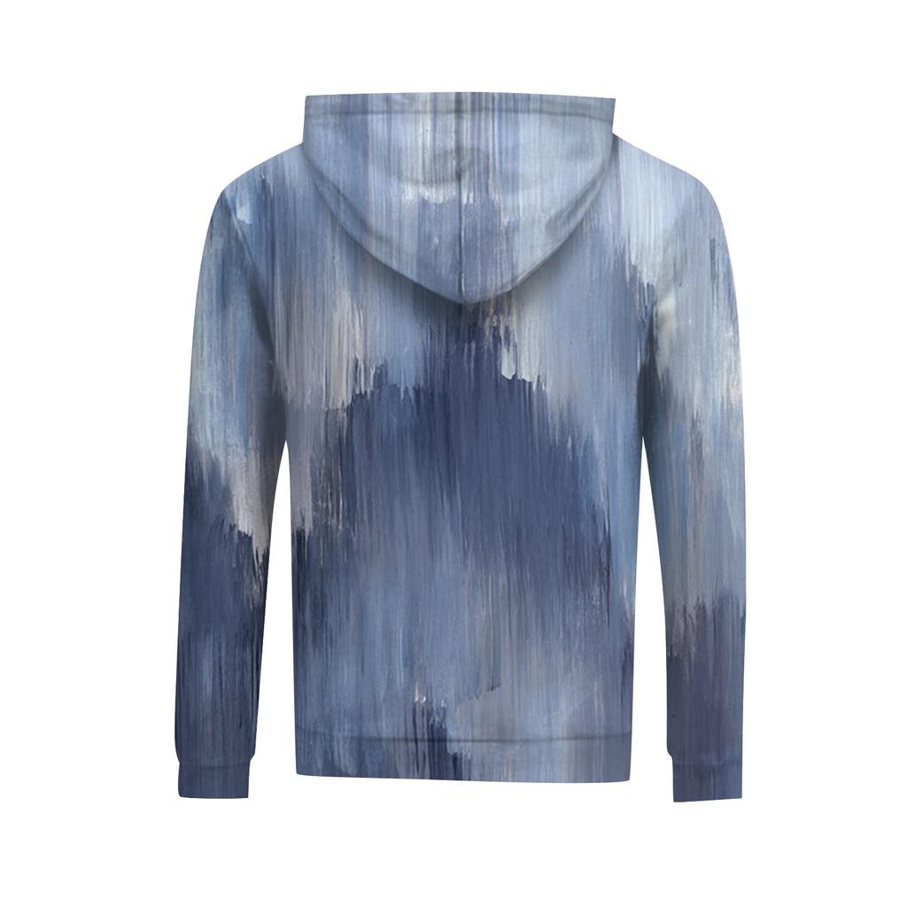 Palton cald de pluș cu imprimeu pentru bărbați Pulover din lână Palton casual Pulover de buzunar Palton de toamnă și iarnă