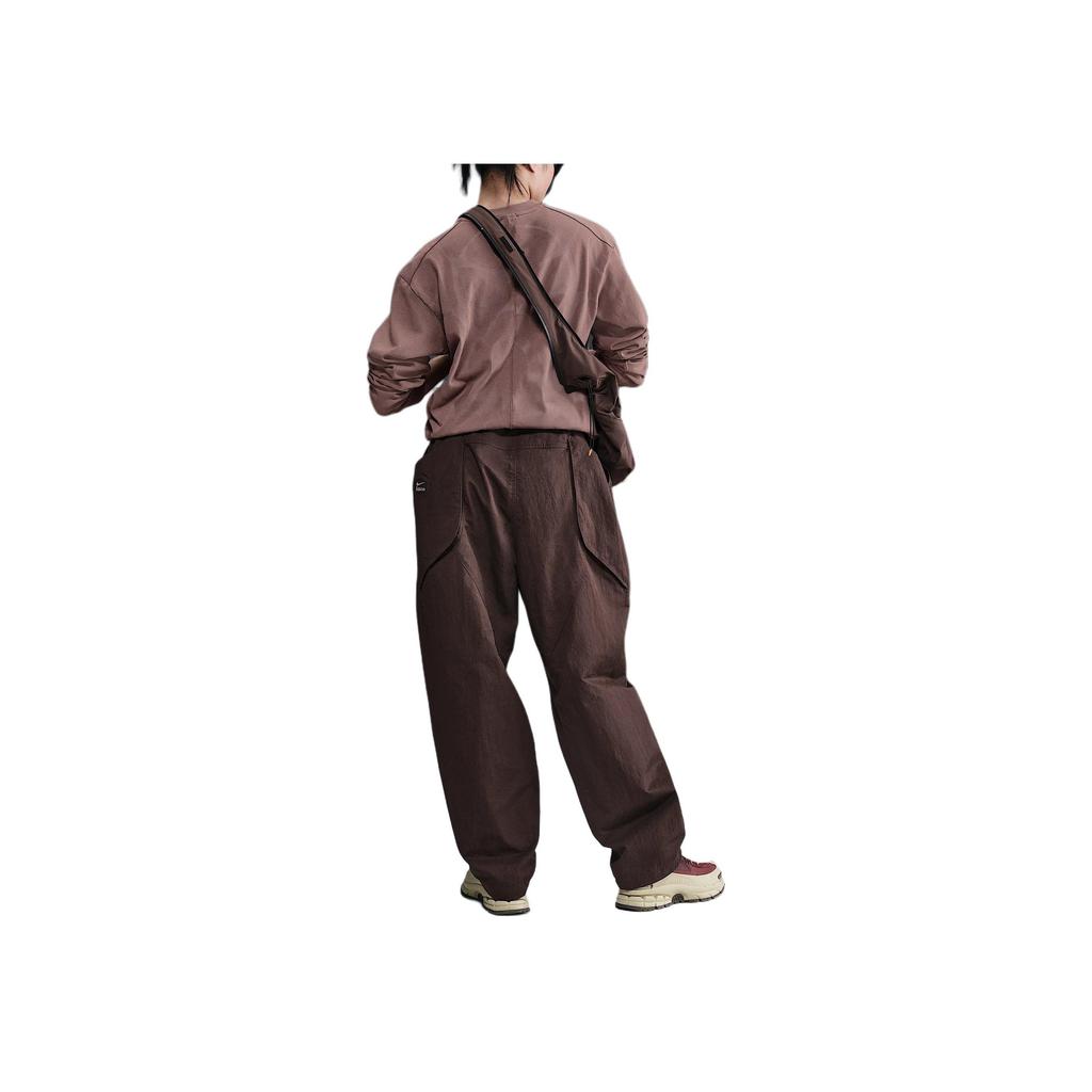 Nike ISPA Confortable Polyvalent Mode Sport Long Pantalon Unisexe Bas Couleur Terre Violet-Rouge Fumée HF6405-227
