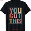 Groovy Motivational Testing Day Teacher Student You Got This T Shirt Vintage Breathable Fashion Versatile Stretched