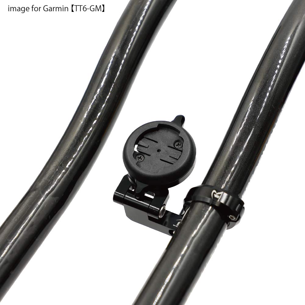 RecMount Type 6 TT/Aero/DH Bar Mount for Garmin [TT6-GM] for 22.2mm Handlebar Clamp Diameter