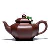 Handmade Yixing Zisha Six-Sided Teapot Set for Brewing Tea