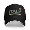 Italien Flagge Italia Italiano Italienisch Lässig Baseballkappe Sommer Truckerhut Sonnenschutz Outdoor Sportmützen Damen Herren Baseballkappen
