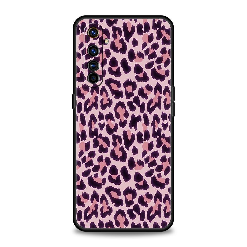 Leopard Cheetah Print Phone Case For Realme 12 11 10 9 8 5G 7 6 GT5 GT3 GT2 Pro Plus C21 C11 C25 C35 GT Neo 2 3 3T 5 Soft Cover