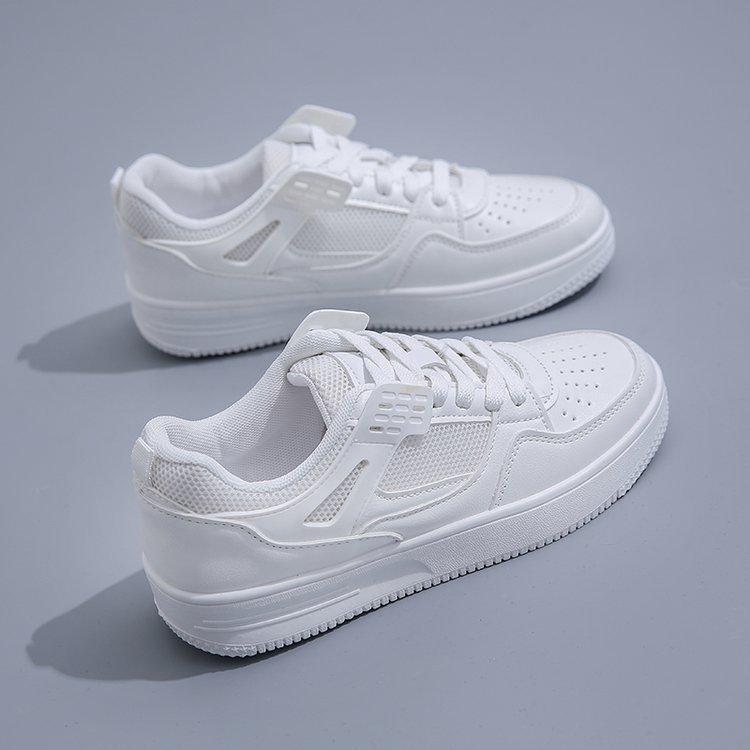 

Женские сетчатые дышащие ультратонкие кроссовки, новые модные повседневные туфли Ins Style, модные белые туфли для женщин 40