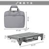 GOKKO Guitar Effector Board Aluminum Alloy Pedal Board Durable and Durable with Carrying Bag Ultra-lightweight (M-Gray)