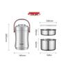 SUPOR Vacuum Insulated Stainless Steel Lunch Box