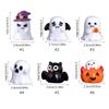 Vibrant Micro Landscape Lovely Pumpkin Ghost Ornaments Excellent for Home Office Desk Decoration