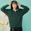 Munsingwear Unisex Hooded Zip Up Jacket Deep Green Mq323ptl92