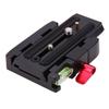 For Manfrotto Plate Clamp Slide-in Quick Release Plate With Clamp Base For Manfrotto 577/ 501/ 504/ 701 HDV Camera Cage Tripod
