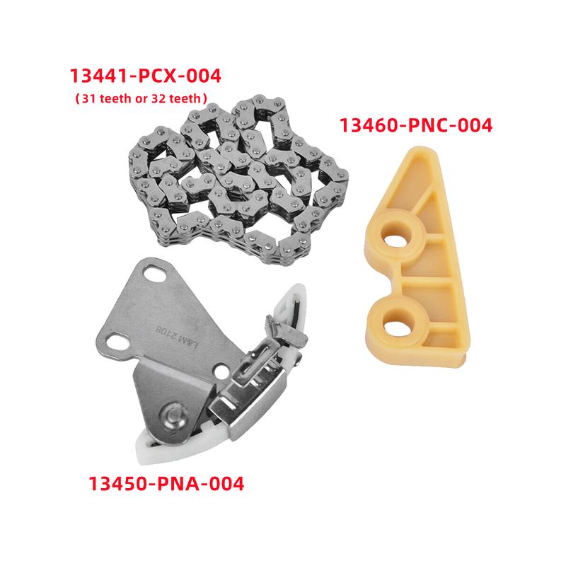 13441-PCX-004 Oil Pump Chain Kits for Honda S2000 Type R EP3 ITR Tacura RSX K20 Engine Timing Chain Stopper 13450PNA004