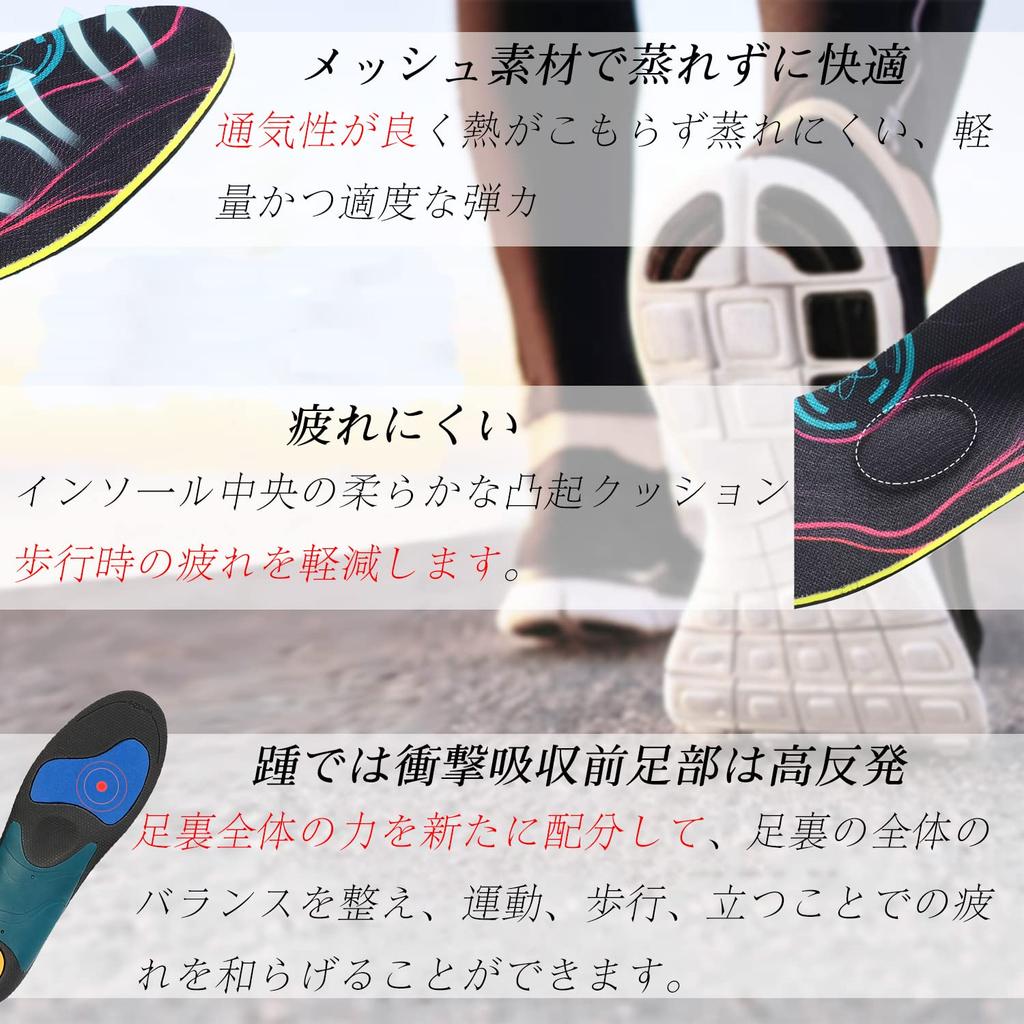 kozzim Therapist Arch Support Insoles for Low Plantar and Flat Shock Standing and "Foot Recommended" Ultra-Thin Arches, Fasciitis, Feet, Absorption,