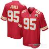 Kansas City Chiefs NFL Koszulka Piłkarska Patrick Mahomes 10 Premium Replika Krótki Rękaw Męska Kibice Odzież Drużyny Sportowej