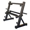 Adjustable 2-Tier Multi-functional Weight Storage Rack