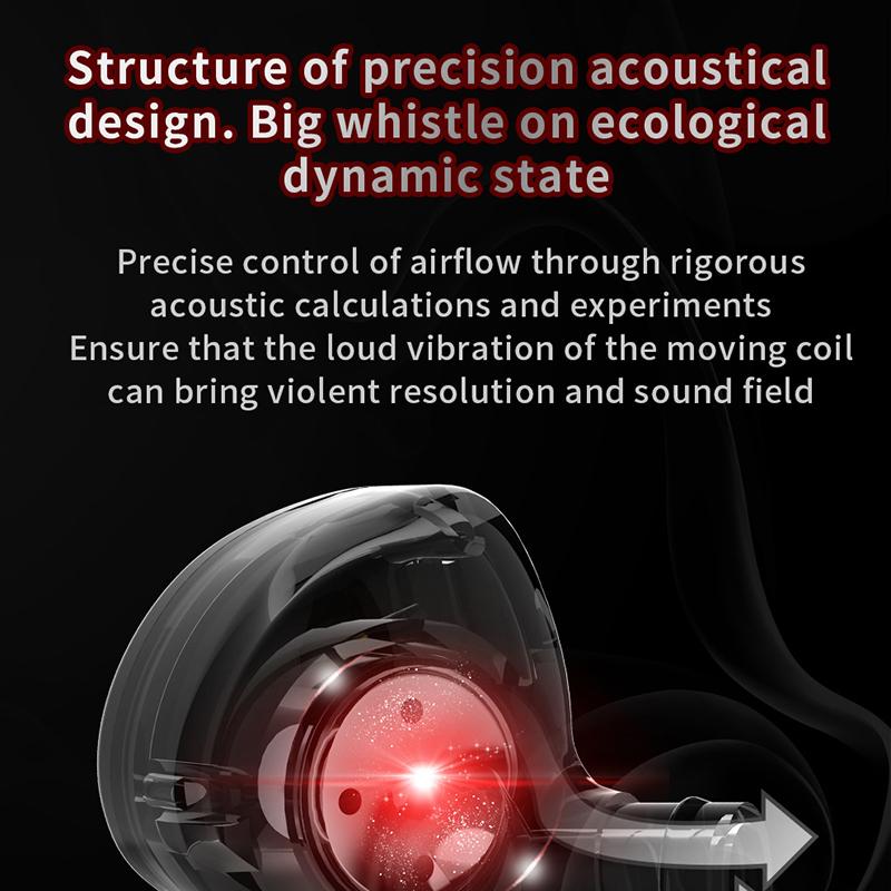 AK6 In Ear Earphone 6 Dynamic Driver Unit Headphone With Mic Stereo Sports HiFi Subwoofer Headset Monitor Earbuds Noise Cancel