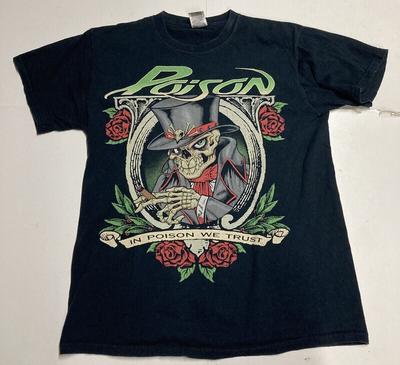 Vintage 2011 Poison 25-jähriges Jubiläumstour Konzert T-Shirt BO1417 Unisex T-Shirt