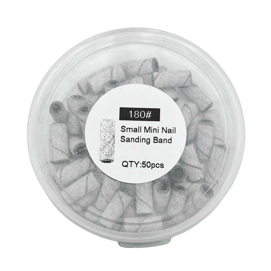 Nail Art Sanding Bands Grinding Sand Rings Bit Assembly Bearing Fit for Electric Drill Machine Accessories Manicure Tool