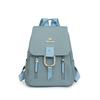 New Large-capacity Soft Linen Cloth Pattern Backpack Women's Versatile Multi-zipper Travel Bag Casual Fashion Backpack