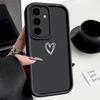 Love Heart Soft Case for Samsung Galaxy A57 A37 A56 A17 A55 A54 A26 A16 5G S25 FE S26 S23 S24 S22 S21 Ultra Plus Silicone Cover