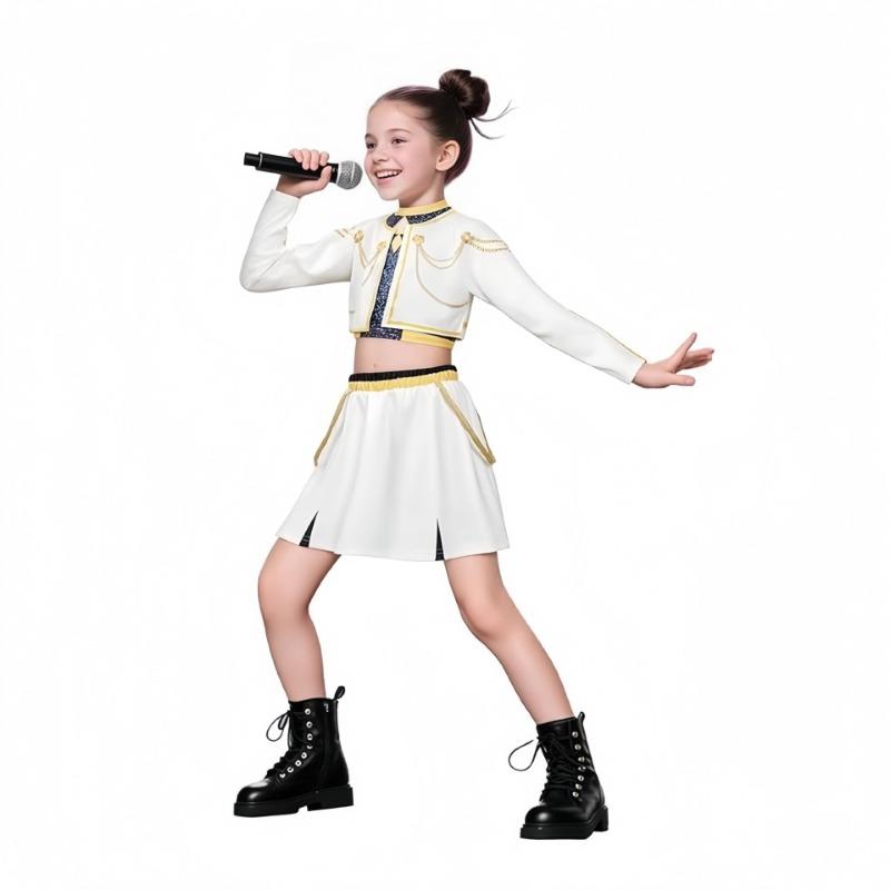 Halloweenský kostým lovců čarodějnic Rumi pro děti Zoe Mira ženský cosplay kostým
