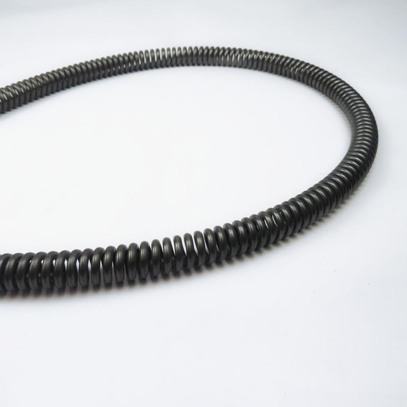 1M Long 16mm Diameter Kitchen Toilet Drain Cleaning Brush Sewer Dredger Pipe Dredging Spring with Connector for Home Plumbing