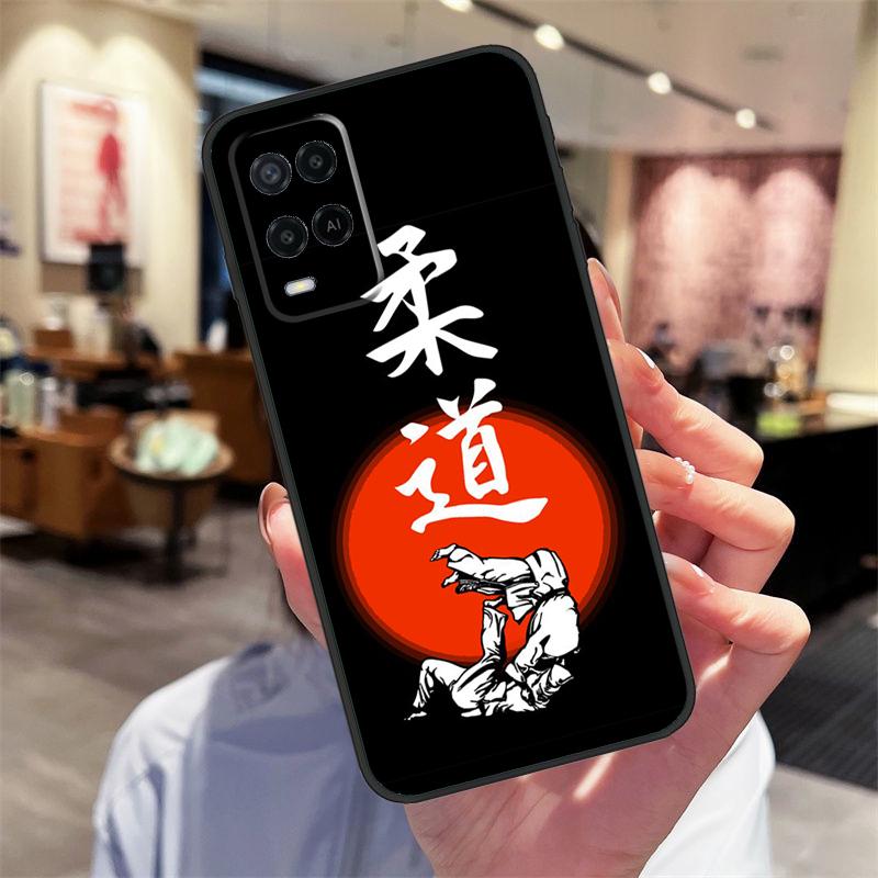Judo Case For Oppo A94 A54 A40 A60 A80 A98 A78 A18 A38 A58 A16 A76 A96 A17 A77 A74 A57S A15 Cover
