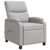 Massage Relax Chair Cloud Gray Fabric