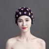 Cuffia da nuoto impermeabile per adulti, fatta a mano, a forma di fiore, petali, alta elasticità, per la cura dei capelli, da donna