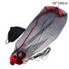 Fishing Mesh Bag Folding Fishing Fishing Gear Thickening Small Grid Nets Live Fish Nets Bag Bundle Mouth Net Bag Fishing Supply