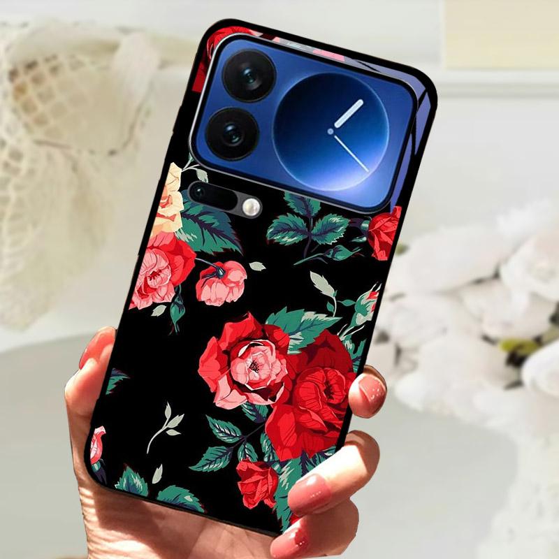 For Xiaomi 17 Pro Max Case 17 17Pro Luxury Tempered Glass Protective Back Cover Case For Xiaomi17 Pro ProMax Phone Shell Fundas
