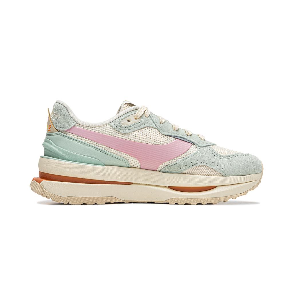 Li Ning Zhongning M1000 Cushioning Slip Resistant Abrasion Resistant Breathable Support Rebound Low top Casual Shoes AGCU078-13
